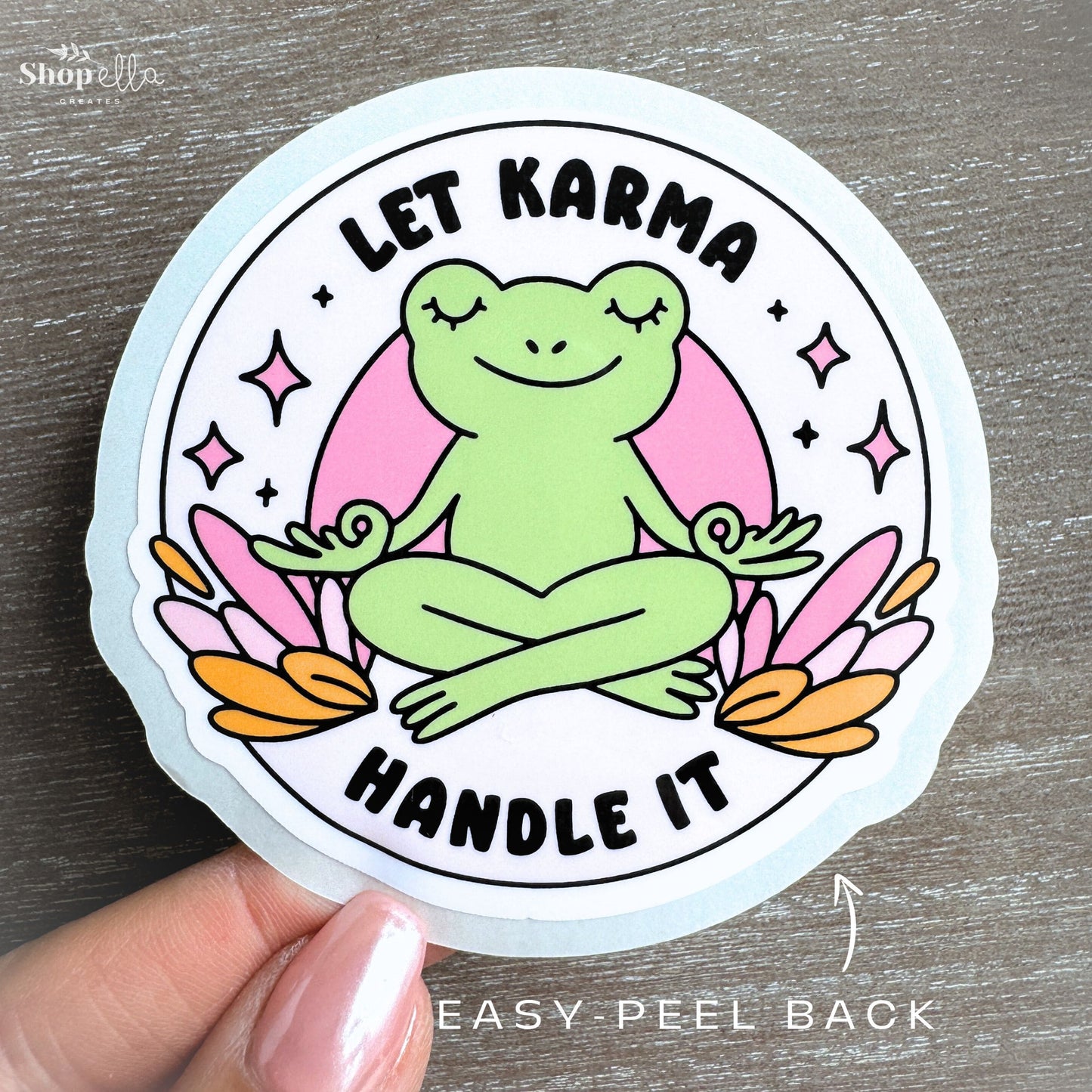 Let Karma Handle It Sticker